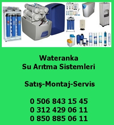 Waterbox su ar�tma cihaz� filtre de�i�imi montaj� su ar�tma sistemleri ankara