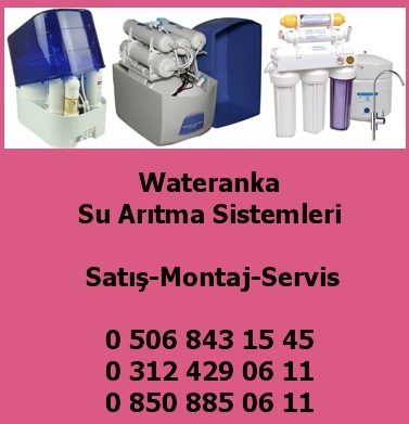Waterbox su ar�tma cihaz� filtre de�i�imi montaj� su ar�tma cihaz� sat��� fiyat� ankara