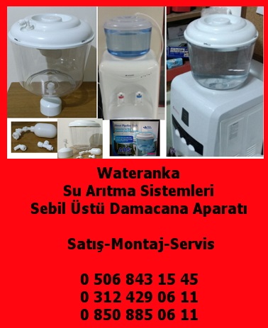 Waterbox su ar�tma cihaz� filtre de�i�imi montaj� su ar�tma cihaz� sebil �st� cam damacana aparat�