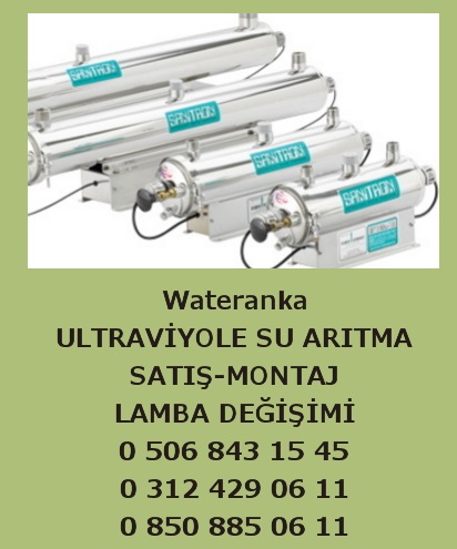 Waterbox su ar�tma cihaz� filtre de�i�imi montaj� ultraviyole su ar�tma cihaz� sat��� montaj� lamba de�i�imi ankara